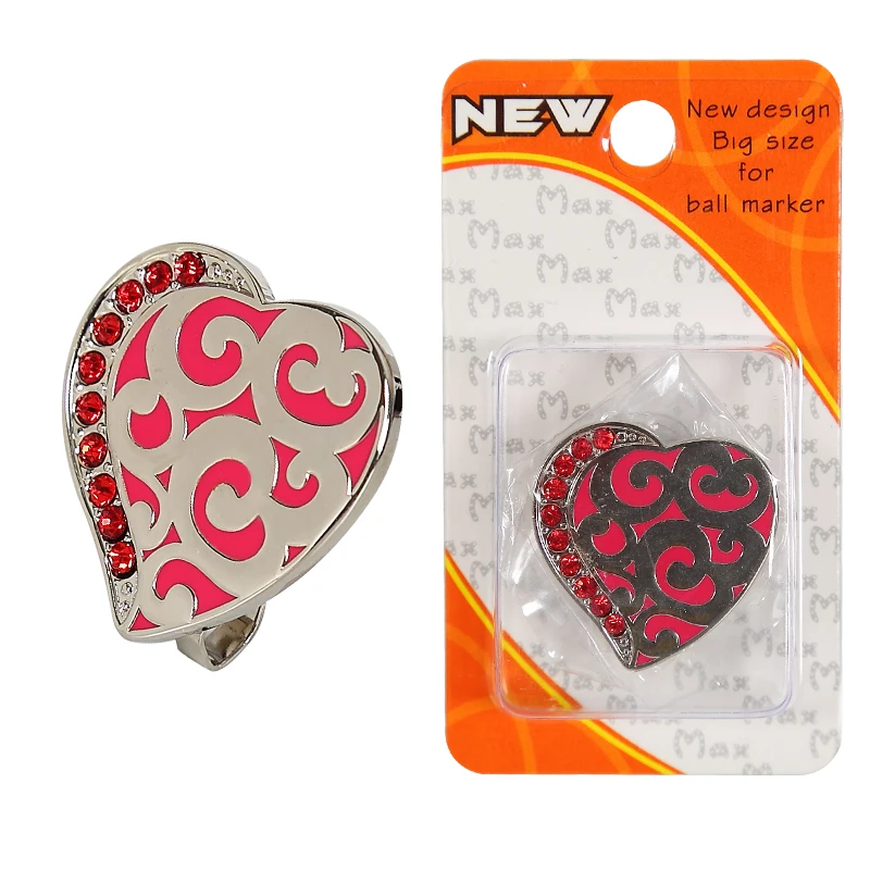 Wholesale Customize Alloy Hat Clip Golf Ball Marker