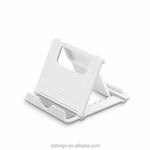 Universal Plastic Cell Phone Stand Desk Adjustable Mobile Phone Holder for Cell Phone and Tablet