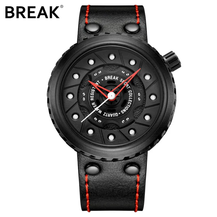 

BREAK M728 Luxury Brand Men Crazy Speed Sports Watches Man Fashion Geek Creative Gift Analog Quartz Wristwatch