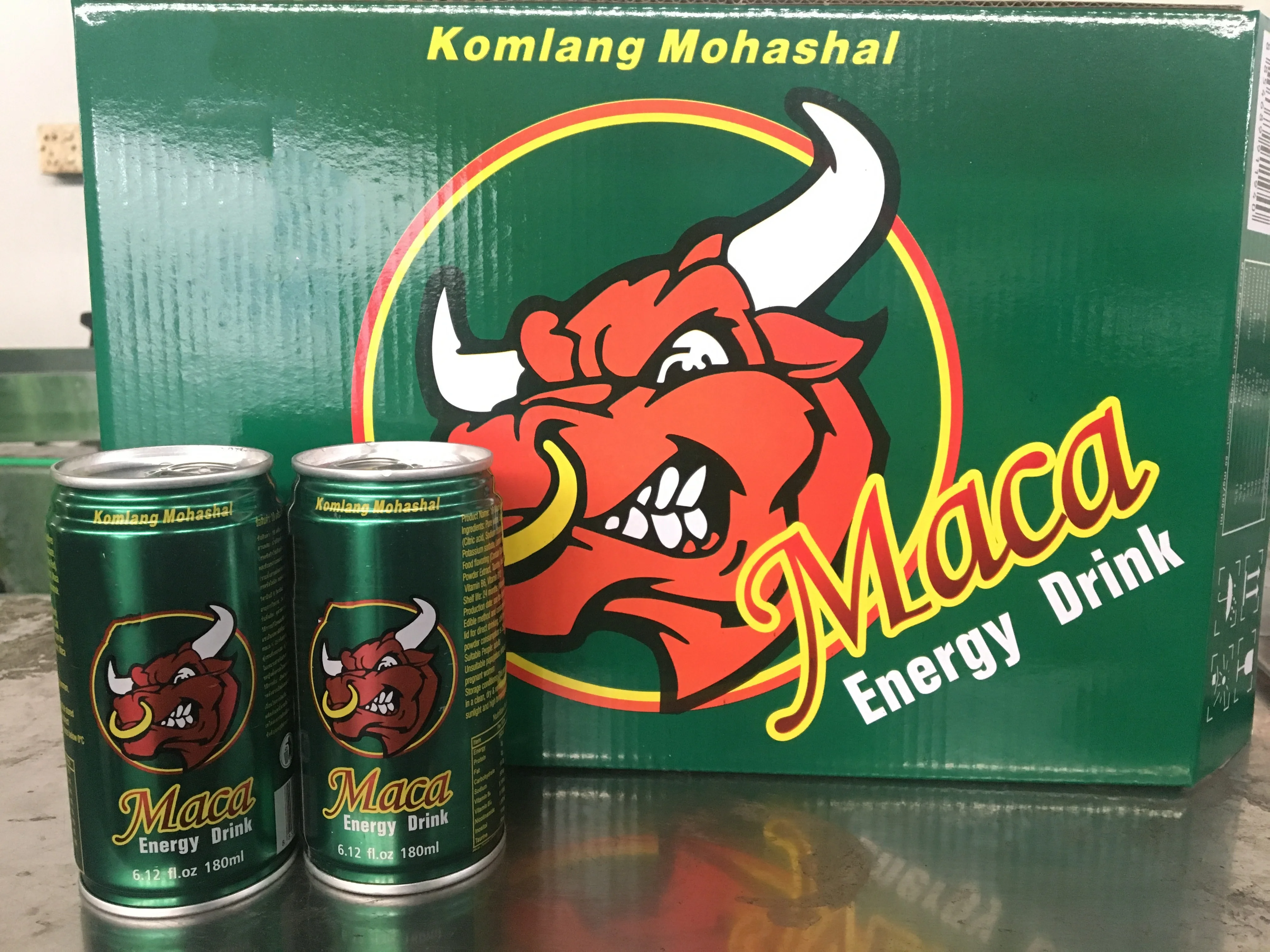 
Bulk OEM tin canned 180ml boost maca energy drink for sale 