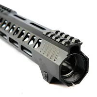 

AR15 M-LOk 15" Super Slim Free Float Mlok Handguard Picatinny Rail for M4 M16