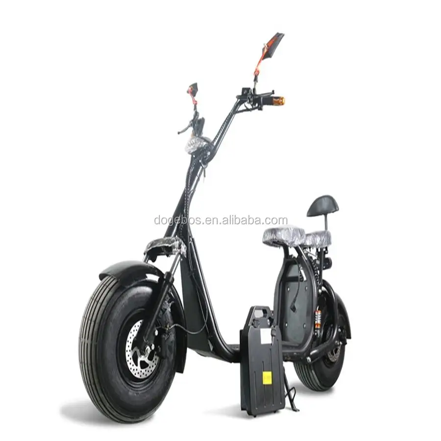 

1000w motor 2 wheel electric scooter city coco with removable battery