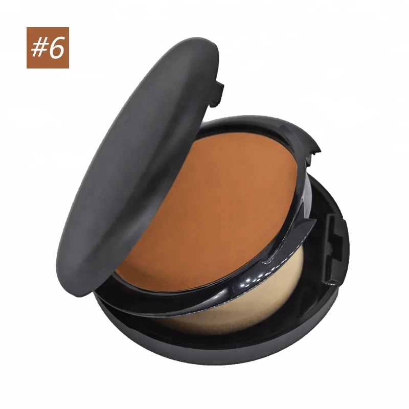 

Light-breathable Face Powder For Day And Wet Use Compact Foundation powder 10 colors