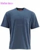 anti-odor sun-blocking UPF 50+ functional short sleeve fishing Tech Tee fisher t shirts custom with pocket with logo printed