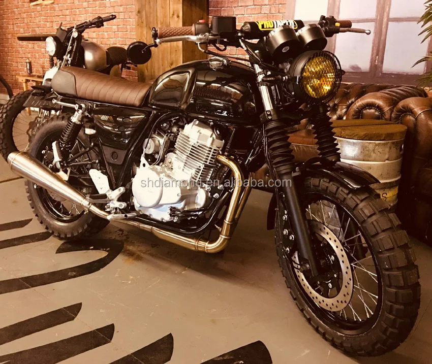 old scrambler motorcycle