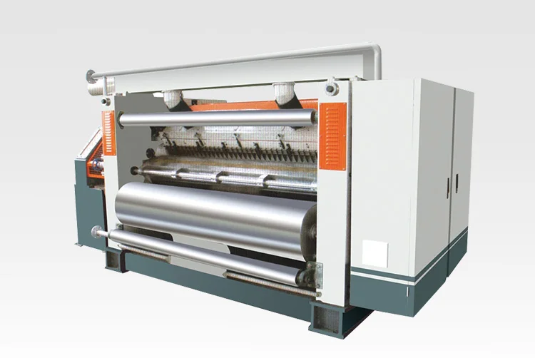 Single Facer For Corrugated Cardboard Making Machine