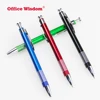Creative Screw cap ballpoint pen Novel plastic ball pen for office school supplies Industrial style ball pen gift