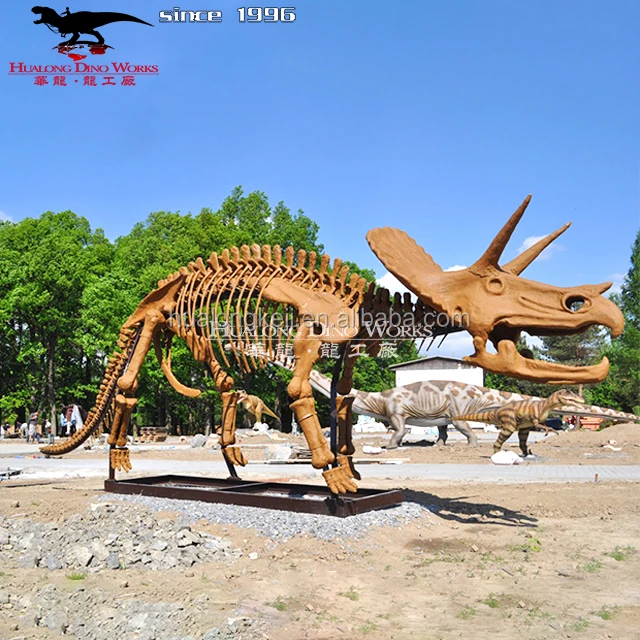 simulated dinosaur fossil exhibition for sale