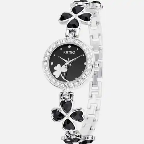 

WJ-2023 Flower Beautiful Vogue Elegant Bracelet Watch for Girls, Multicolor