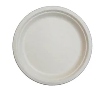 

6/7/9/10 inch biodegradable round sugarcane pulp plate