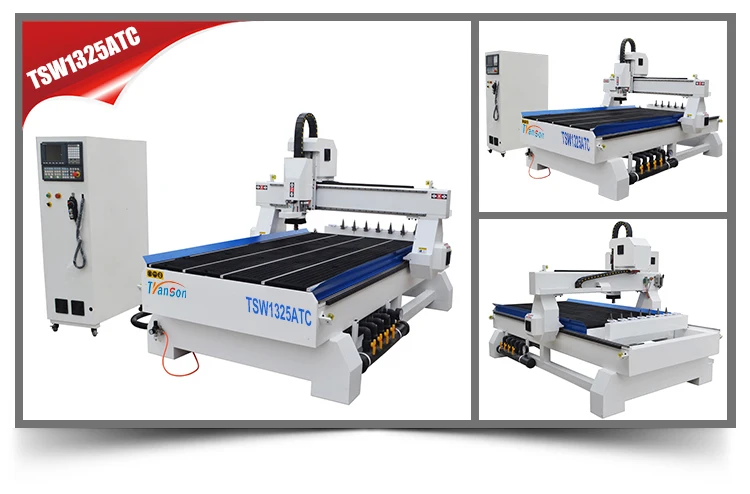 1325 ATC CNC Wood Router For Door Making With CE For Wood MDF Plastic