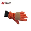 EN water proof anti cutting fireman structural fire gloves