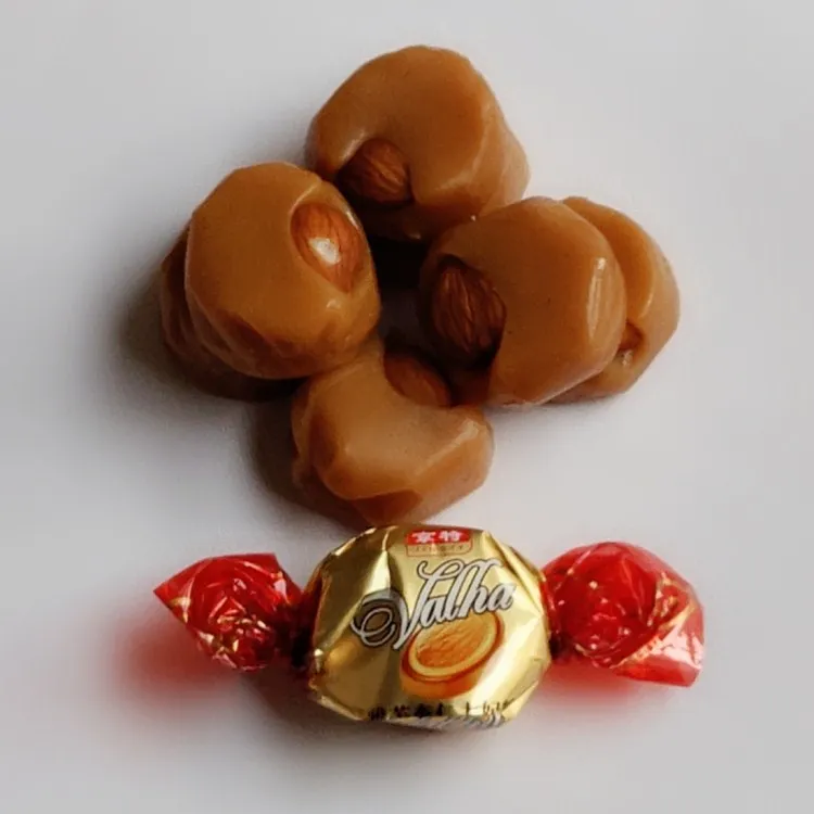 
Solid Form And HACCP Certification Toffee Hard Candy 
