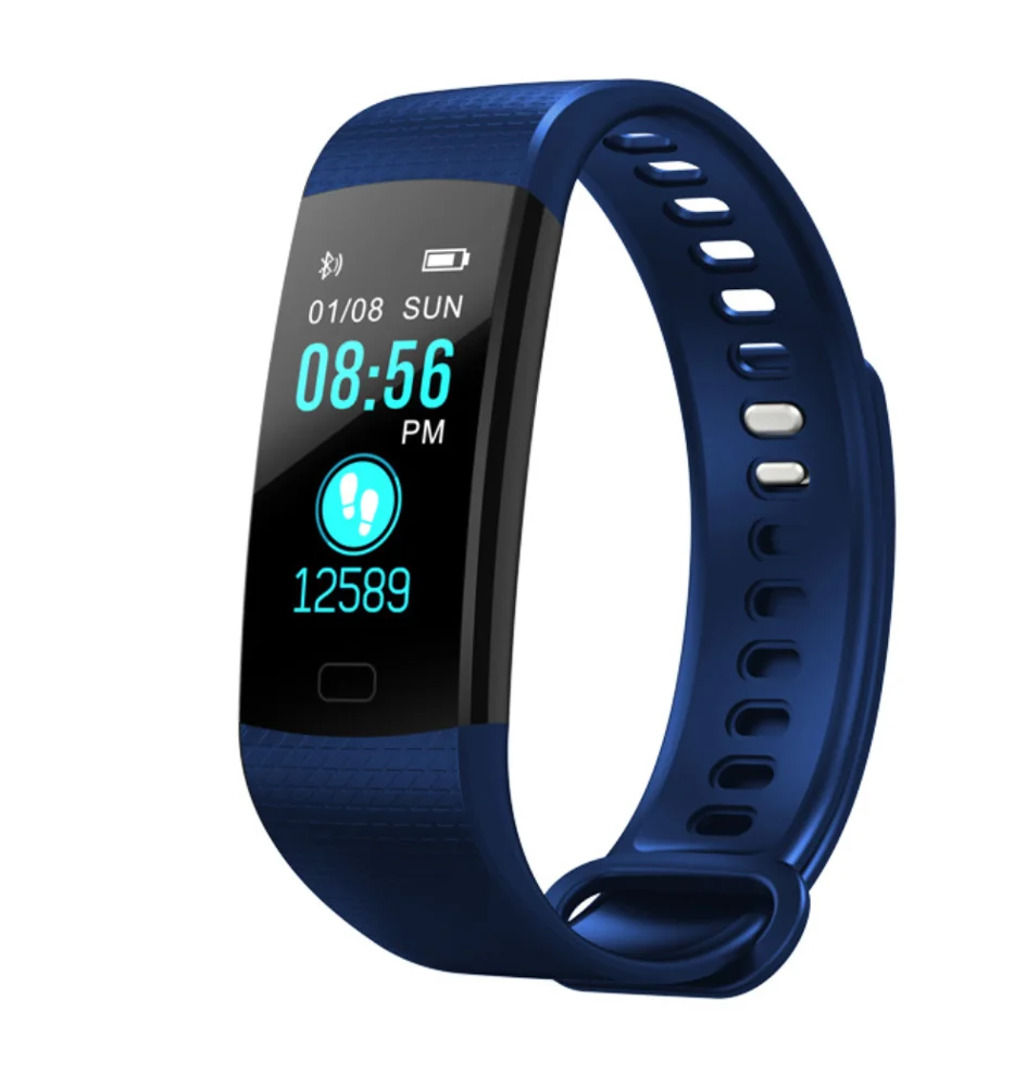 

Wholesale Y5 Fitness Bracelet Smart Wristbands Heart Rate Monitor Blood Pressure Fitness Tracker Smart Bracelet, Black;red;white;blue or customized