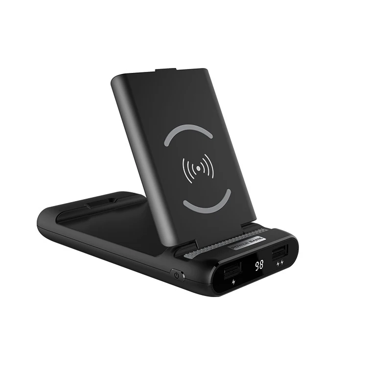 

Real Capacity Mi Slim Mobile Phone Usb Wireless Powerbank 20000mah/10000mah, Black;golden;red;rose golden