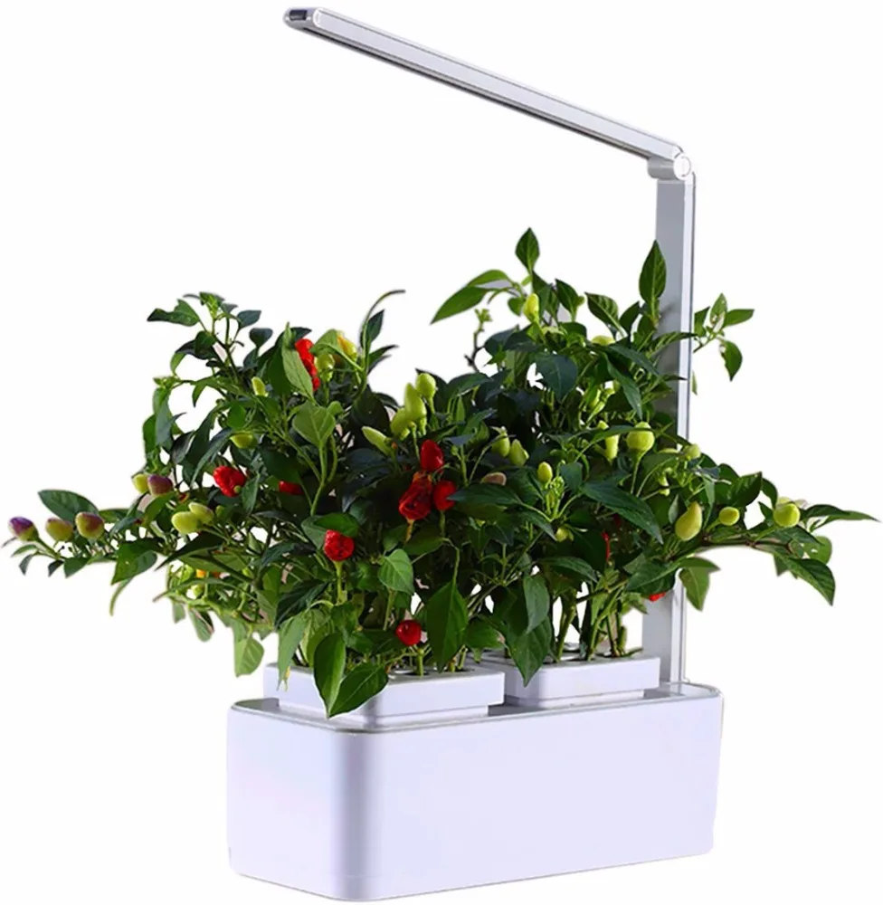 Smart Hydroponics Indoor Herb Garden Kit Smart Garden With Led Growing Light Buy Led Smart Garden Hydroponics Garden Indoor Garden Kit Product On