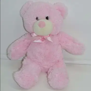 teddy bear with pink bow