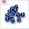High quality resin clear white round evil eye beads for bracelet necklace fish beads