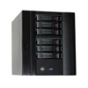 NAS 6 bay server case network nas storage server mini itx case with hot swap