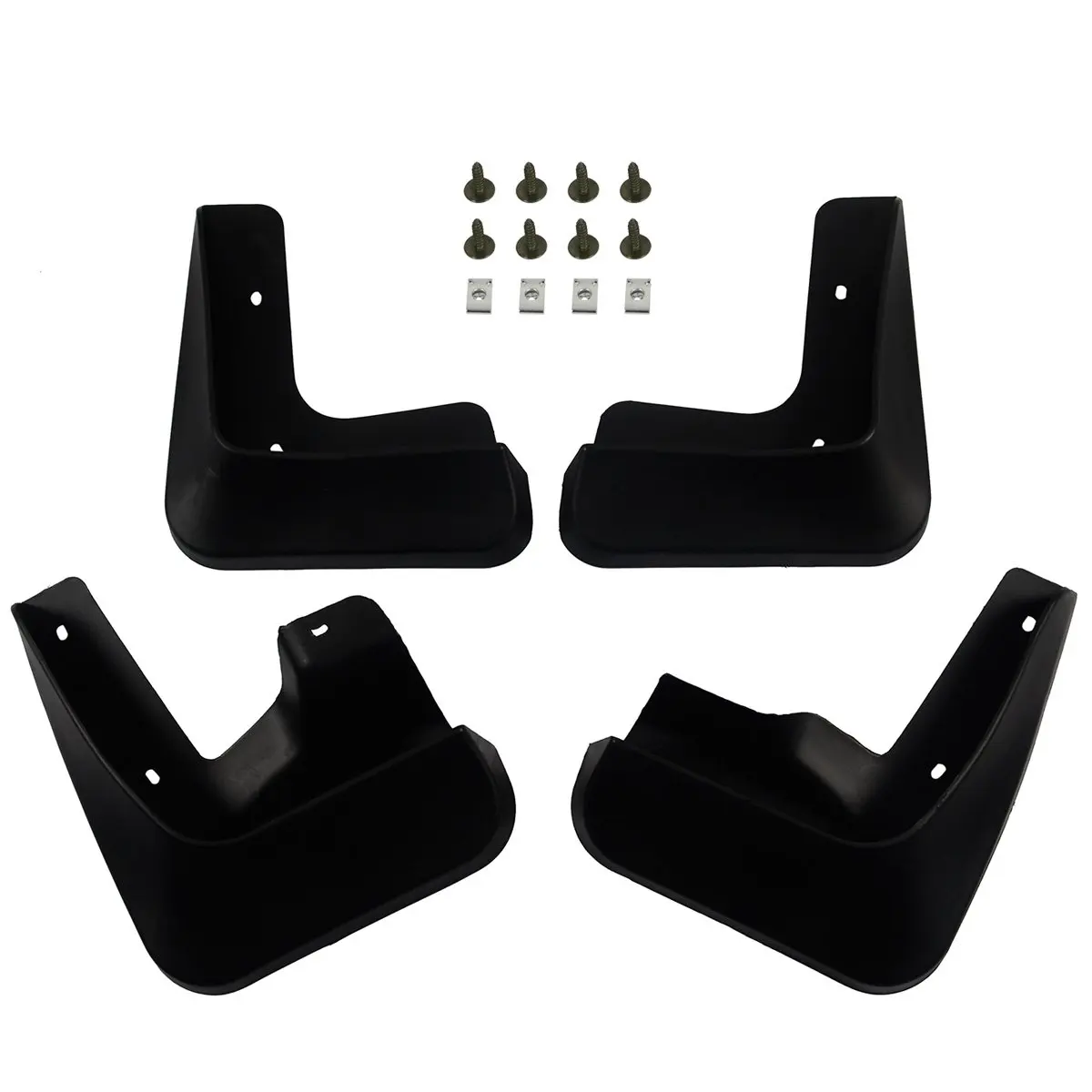 A-Premium Splash Guards Mud Flaps Mudflaps for Lexus CT200h 2011-2013 Hatchback Except F Sport or Sport Luxury model Front and Rear 4-PC Set