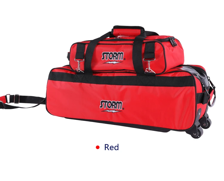 Storm Tournament 3 Ball Tote Roller Red