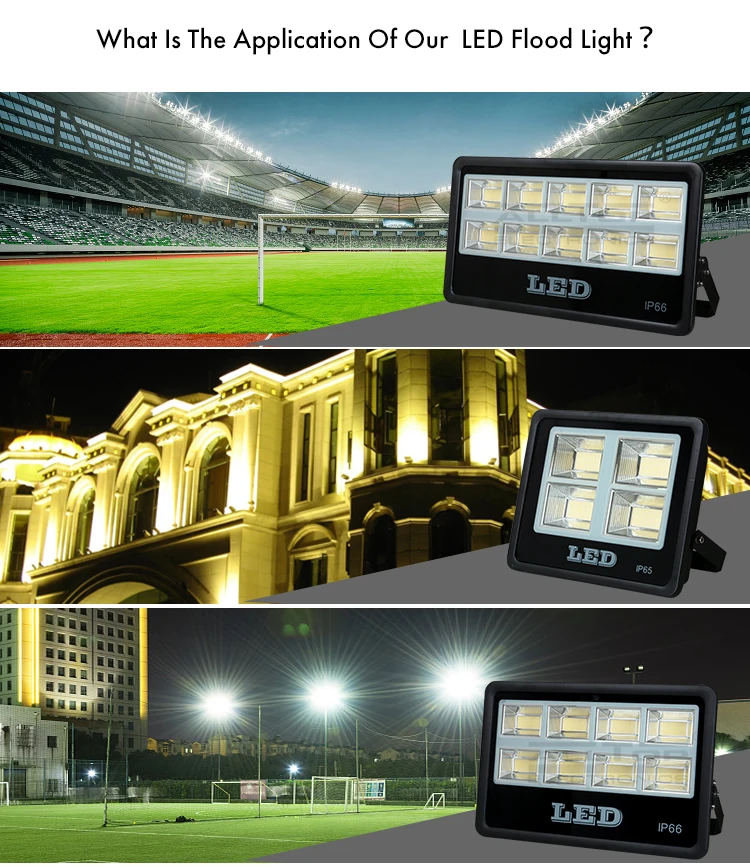 High quality outdoor IP66 waterproof Aluminium 400 watt led floodlight