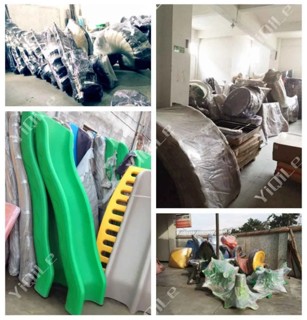 Playground Barriers Plastic Parts Tube Slide Outdoor Toys & Structures