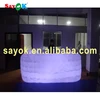 Customized led light inflatable bar counter