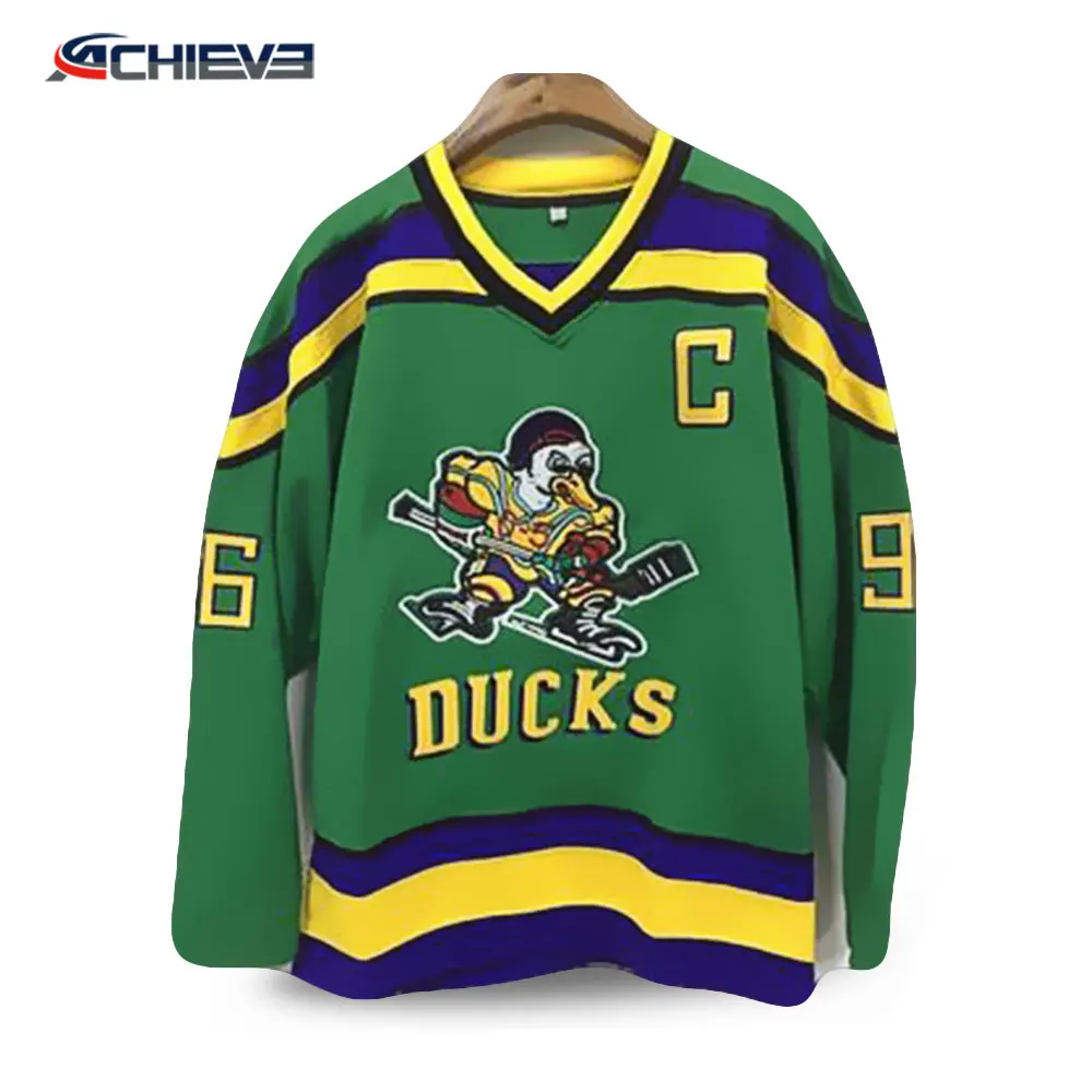 custom mighty ducks jersey