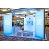 aluminum free standing modular light box display stand led backlit frame