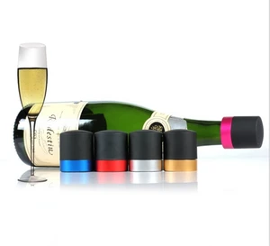 Image of SUNWAY new product ideas 2019 amazon hot gadgets brand vacuum bottle plug plastic champagne sealer stopper bottle sipper for bar