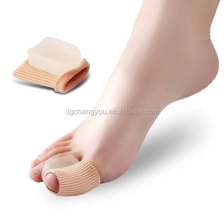 

China wholesale price foot care orthopedic silicone gel feet care toe separators bunion regulator, Clear