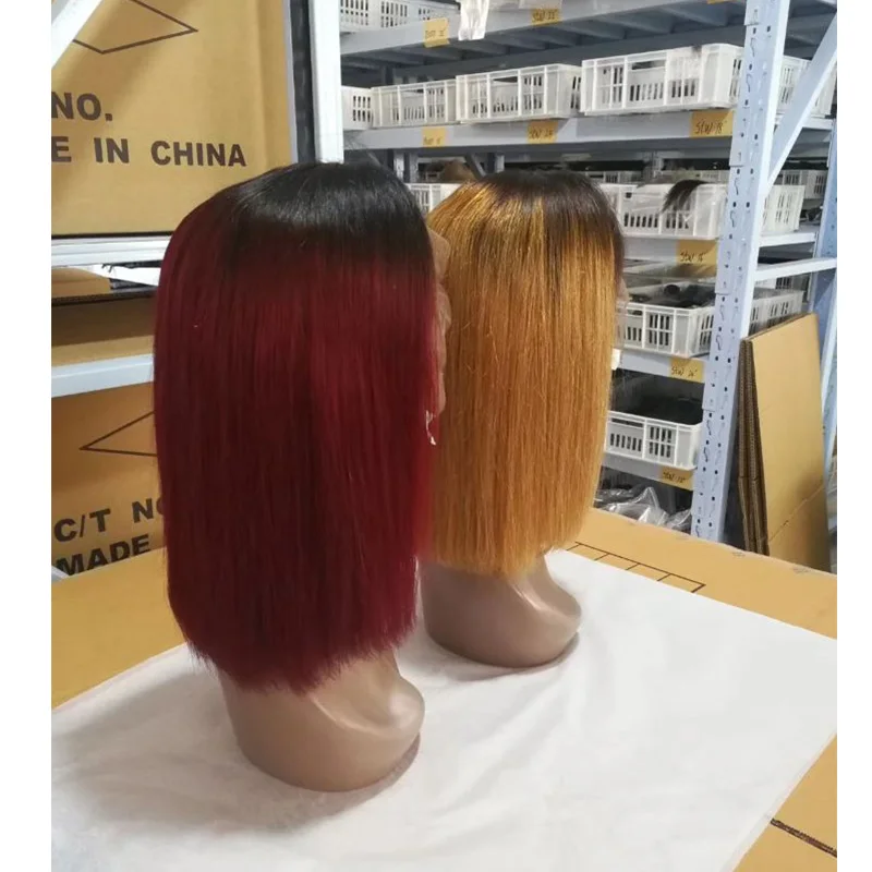 

Sonice short human lace wigs ombre 1b 30 brazilian human hair bob wig tangle free yes ombre lace front wig