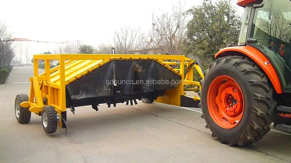 Straw Compost Windrow Turner /animal Waste Pile Turners Buy Straw