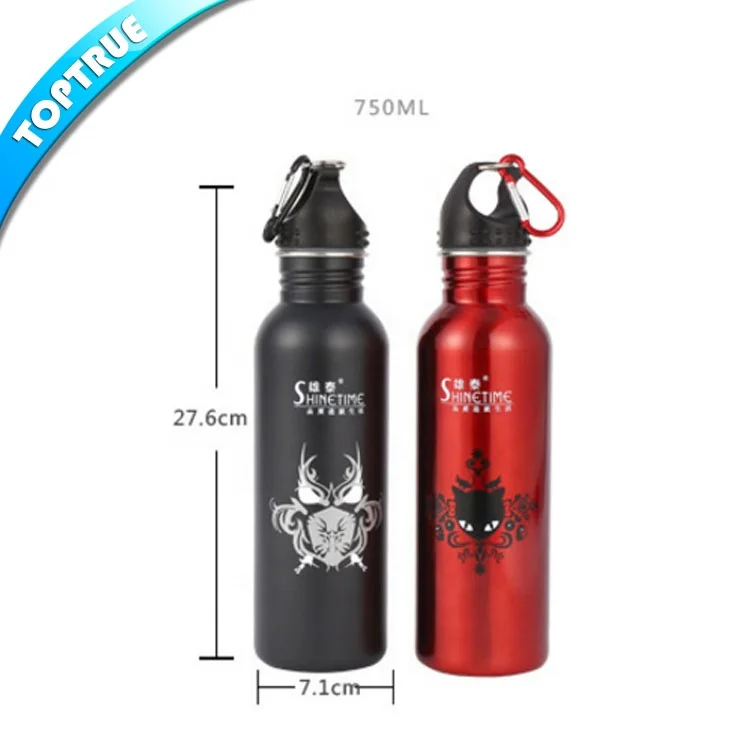 

500ml 750ml 1L China drinking bottle manufactory FDA 18 10 stainless steel sport water bottle, Customized