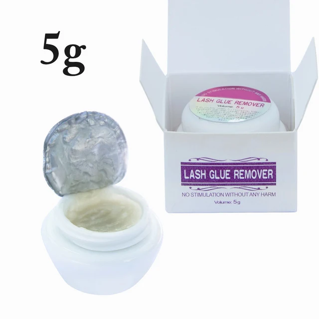 

Wholesale 5g Non-irritating Fast and Safe eyelash extensions glue remover lash extension glue remover