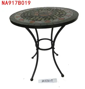 Table Basse Mosaique D Appoint Gueridon Fer Forge Interieur