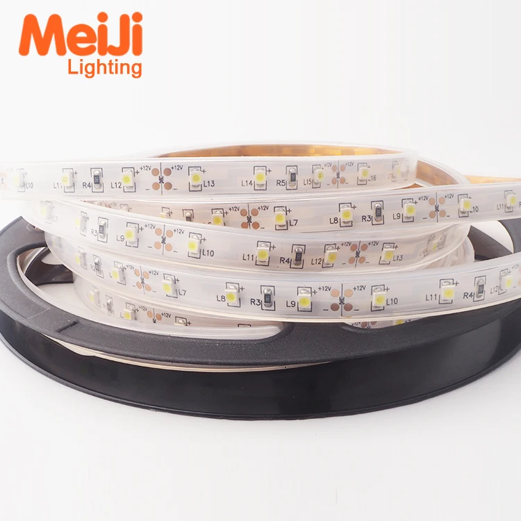 High Quality Heat Resistant Led Flexible Strip Light 60leds 12/24v 4.8w