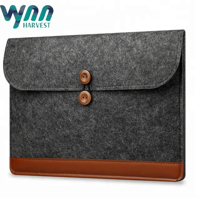 

Portable Fashion Wool Felt Fabric Tablet Case, N/a