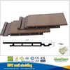Hollow Wpc Wall Panel board 17mm For Outdoor Wood Grain Surface