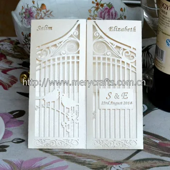 Personalised Ivory Pearl Paper Wholesale Decorative Bird Cages