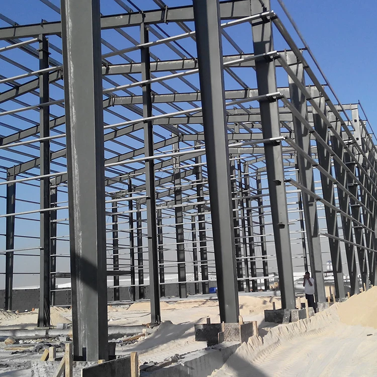 Industrial warehouse prefab building light steel structure