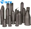 High temperature refractory pipe sic burner nozzle ceramic nozzle as flame contact device