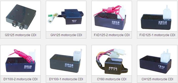 Scooter Electronic Part 6 Pin CDI GY6 125 Racing CDI Unit
