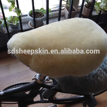 sheepskin bicycle seat covers