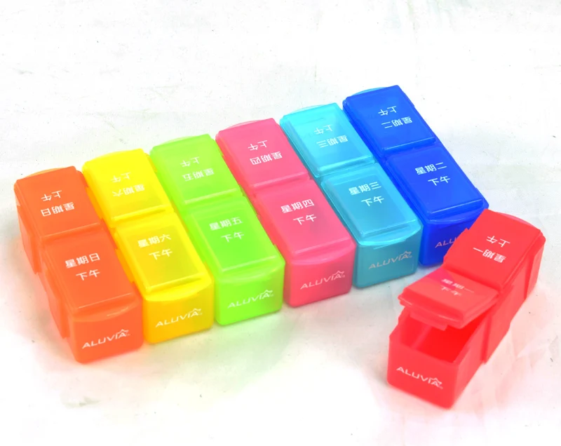  Wholesale Medical Supply Portable Plastic Monthly /7 Day Medicine Pill Box