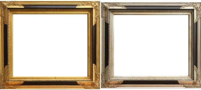 Framed Print - Ornate Gold - Medium - 16×16
