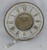 running gear antique style Luxury cog round Wall Clock with gold frame and printed mirror
