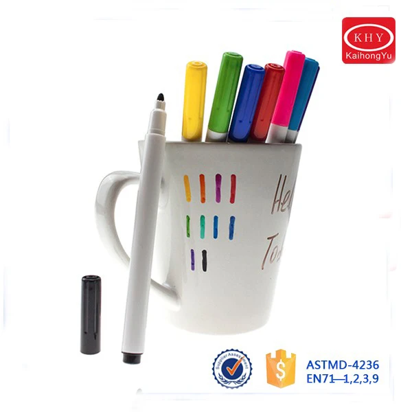 Penciptaan Keluarga Kit Mug Dan Piring Permanen Keramik