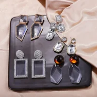

10309 Dvacaman 2017 Fashion Jewelry Earrings With Good Quality Crystal Statement Of Stud Earrings Wholesale